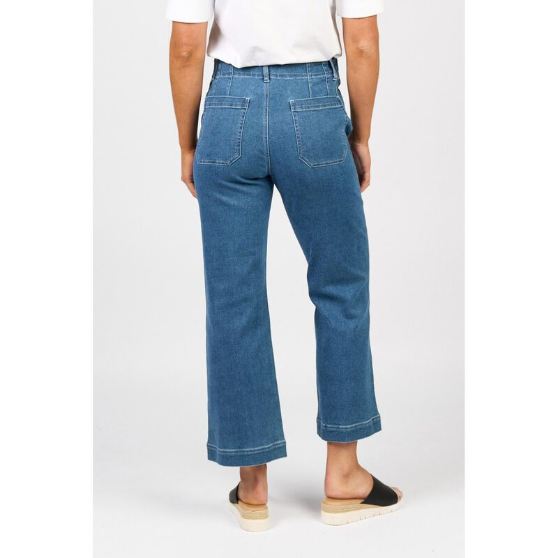 Vassalli Wide Leg Ankle Grazer Jean image number 1